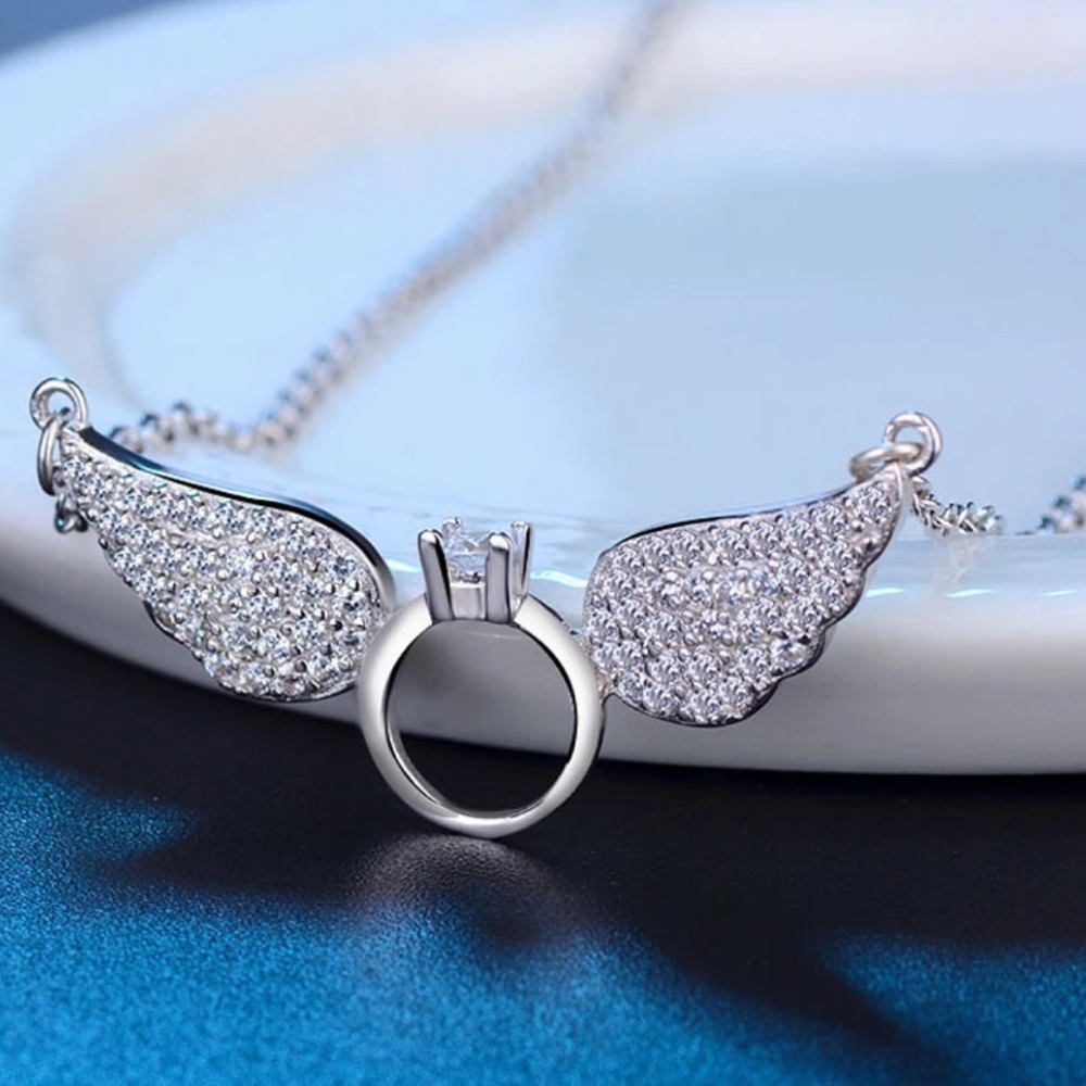🌟 Sterling Silver 925 CZ Necklace